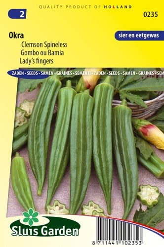 Okra Clemson Spineless