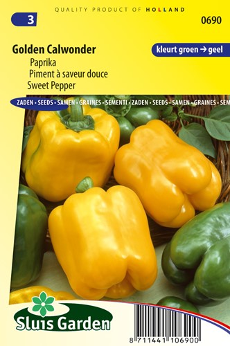 Paprika Golden Cal Wonder