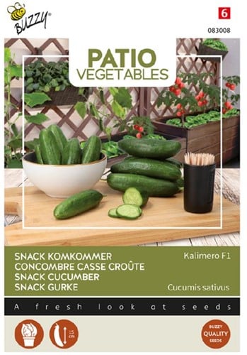 Snack Gurke Kalimero F1- Buzzy Patio Vegetables