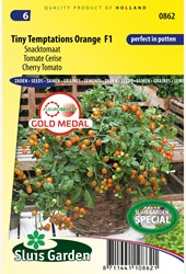 Tomaat Tiny Temptations Orange F1 - Lycopersicon lycopersicum