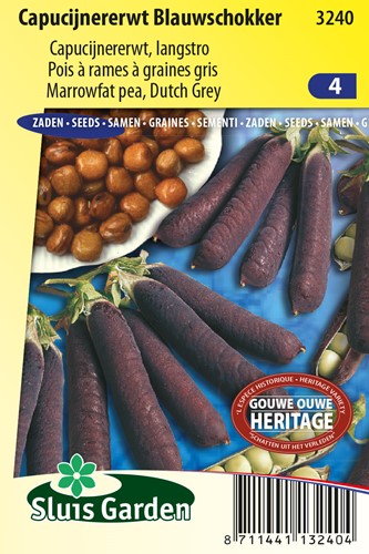 Kapuzinererbse Blauschokker