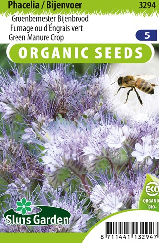 Groenbemester Phacelia/Bijenvoer EKO