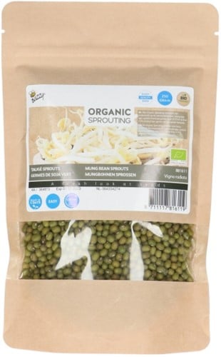 Organic Sprouting Mungbohnen Sprossen 250g - Großpackung