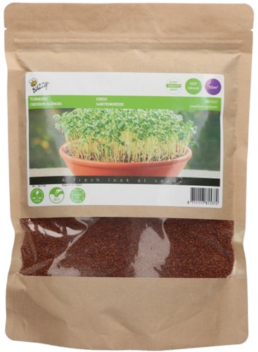 Kresse Samen gewöhnlich 500g – Lepidium sativum (Großpackung)