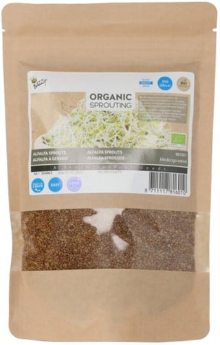 Organic Sprouting Alfalfa Sprossen 250g – Medicago (Großpackung)