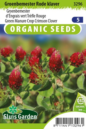Gründünger Crop Red Clover EKO