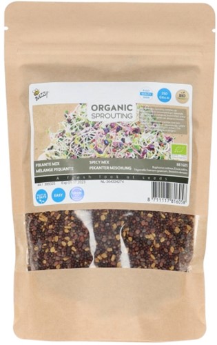 Organic Sprouting Pikanter mix 250g - Großpackung