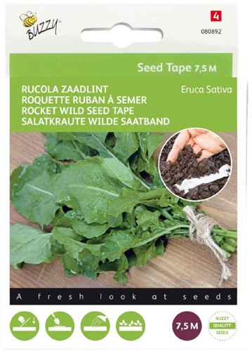 Salatrauke Wilde Saatband – Buzzy Seed Tape