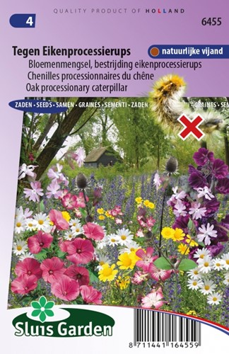 Blumenmischung Mittel gegen die Eichenprozessionsraupe