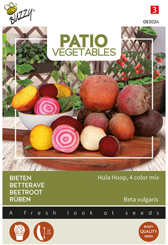 Rüben Hula Hoop, 4 Farbenmischung - Buzzy Patio Vegetables