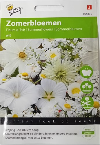 Sommerblumen Weiße Mischung - Buzzy