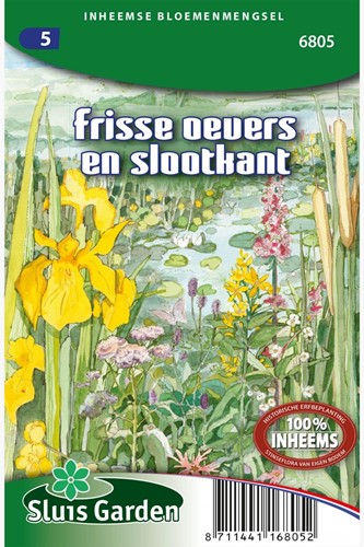 Am Frischen Ufer/Grabenrand/auf feuchten Wiesen – Heimische Wildblumenmischung