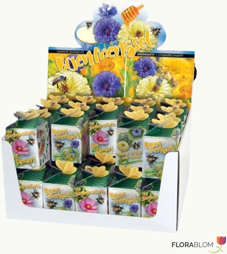 Ecogeschenke Bienen Mischung 40 Stück in Versandkiste