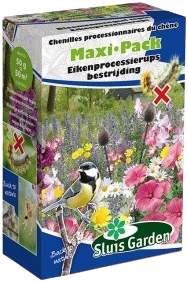 Streuschachtel Blumenmischung gegen die Eichenprozessionsraupe