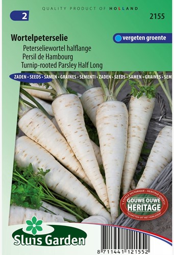 Wurzelpetersilie Halblange - Petroselinum crisp. tuberosum